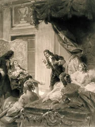 Scene of the play 