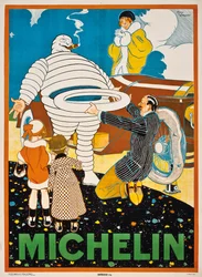 Advertising poster for Michelin, c. 1925