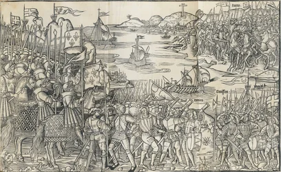 Illustration from Peregrinatio in Terram Sanctam (Journey to the Holy Land) by Bernhard von Breidenbach