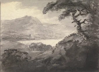 Mountainous Landscape with a Lake