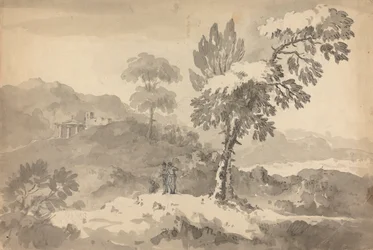 Three Figures in a Landscape