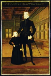 Henry Lord Darnley (1545-67) and Charles, Earl of Lennox (1555-76) after Hans Eworth