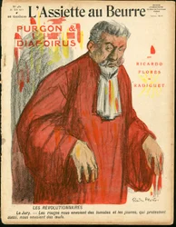 Cover of The Butter Plate, number 482, Satirical in Colors