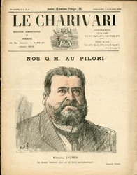 Cover of The Charivari, Satirical in Colors