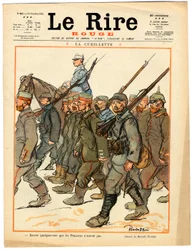 Cover of The Red Laughter, Satirical in Colors