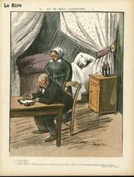 Illustration by Ricardo Flores in Le Lire, 08/02/13 - One can