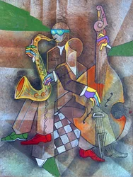 Abstract Jazz Performance