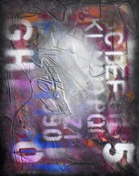 Urban Stencil Abstraction