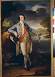 Portrait of Prince Alexander Kurakin