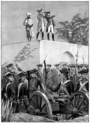 Clive on the Roof of the Nawab Siraj Ud Daulah