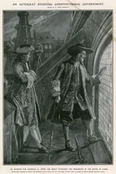 Peter the Great watching the procedure of the House of Lords
