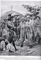 The British in Natal in 1824, Illustration from 