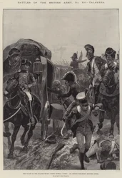 Battles of the British Army, Talavera, the Flight of the Spanish Troops Under General Cuesta, Sir Arthur Wellesley Restores Order