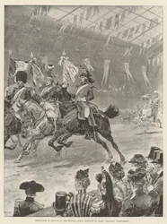 Festivities in Honour of the Russian Naval Officers in Paris, Military Tournament