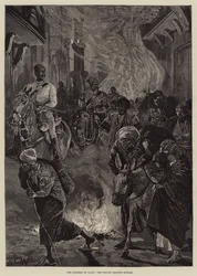 The Cholera in Cairo, the People leaving Boulak