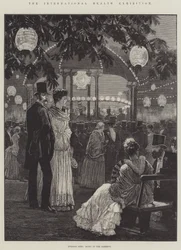 The International Health Exhibition, Evening Fete, Music in the Gardens