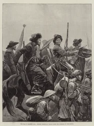 The War in Eastern Asia, Chinese Irregular Troops from the Interior on the March