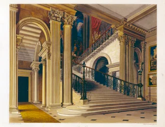 Stair Case, Buckingham House (from 