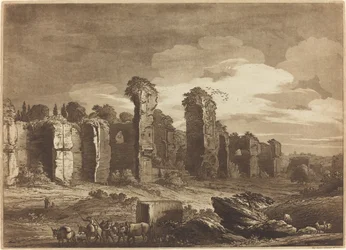 View of the Remains of Caracalla