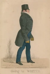 William Arden, 2nd Baron Alvanley; Going to Whites