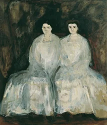 Sisters Karoline and Pauline Fey