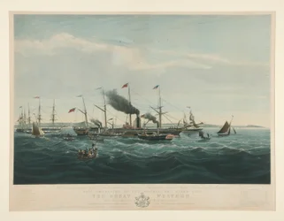In Commemoration of the Establishment of Steam Navigation between Great Britain and America