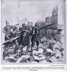 The Destruction of Carthage by the Romans