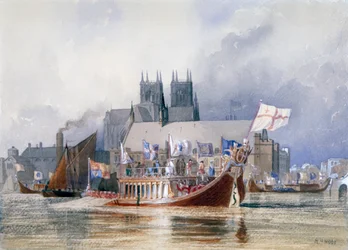 Arrival of the Lord Mayor at Westminster