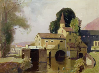 Moulin de Coty, Cahors, c.1924