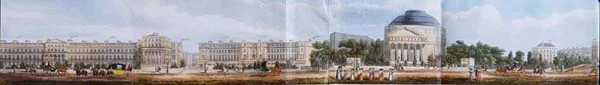 Cambridge Terrace, the Colosseum and the Clergy Orphan School (detail)