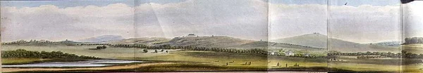 Harrow, Little Primrose Hill and Primrose Hill (detail)