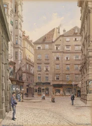 Vienna Irisgasse Towards Naglergasse