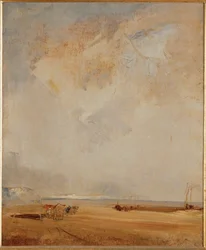 A View of Normandy Beach