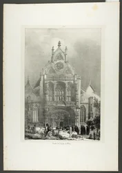 Facade of the Church of Brou