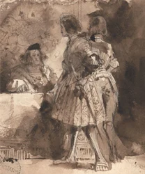 Goetz Von Berlichingen Before The Imperial Magistrate