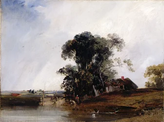 Landscape with a Pond