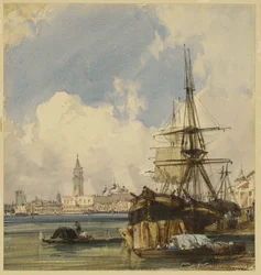 Riva degli Schiavoni, from near San Biagio, Venice