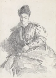 Study of a Seated Woman