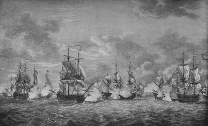 The Battle of Cap-Français, c1760