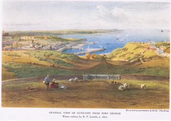 General view of Guernsey from Port George