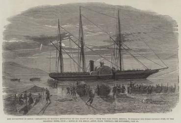 The Revolution in Sicily, Departure of Missori