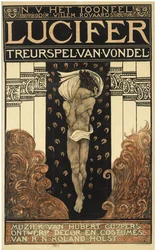 Poster for the play Lucifer, 1910