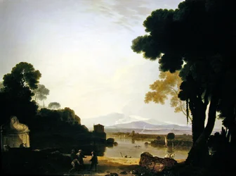 A View Down the Tiber with Bernini