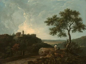 Tivoli: The Temple of the Sybil and the Campagna