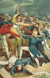 Nelson Attacks a Spanish Launch