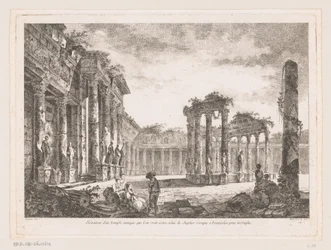 View of the Temple of Jupiter Serapis