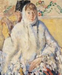 The Sick Woman with White Shawl