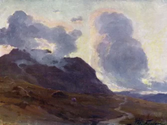 Coming Night, near Beddgelert