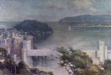 Conway from Benarth, Early Morning