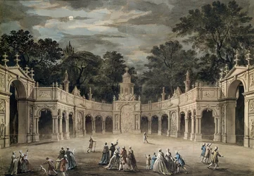 The Illuminations at Buckingham House for King George III